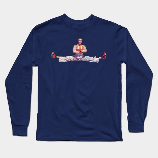 Jean Claude Split Long Sleeve T-Shirt by FightIsRight